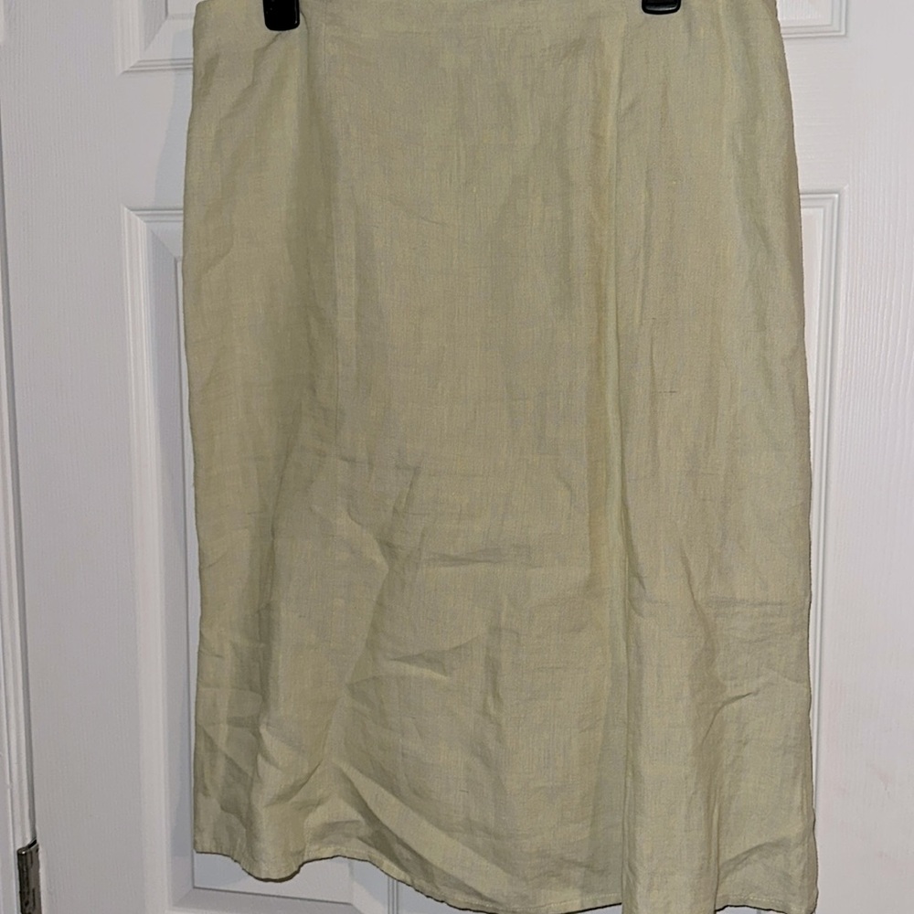 Monika turtle studio skirt 100% Linen